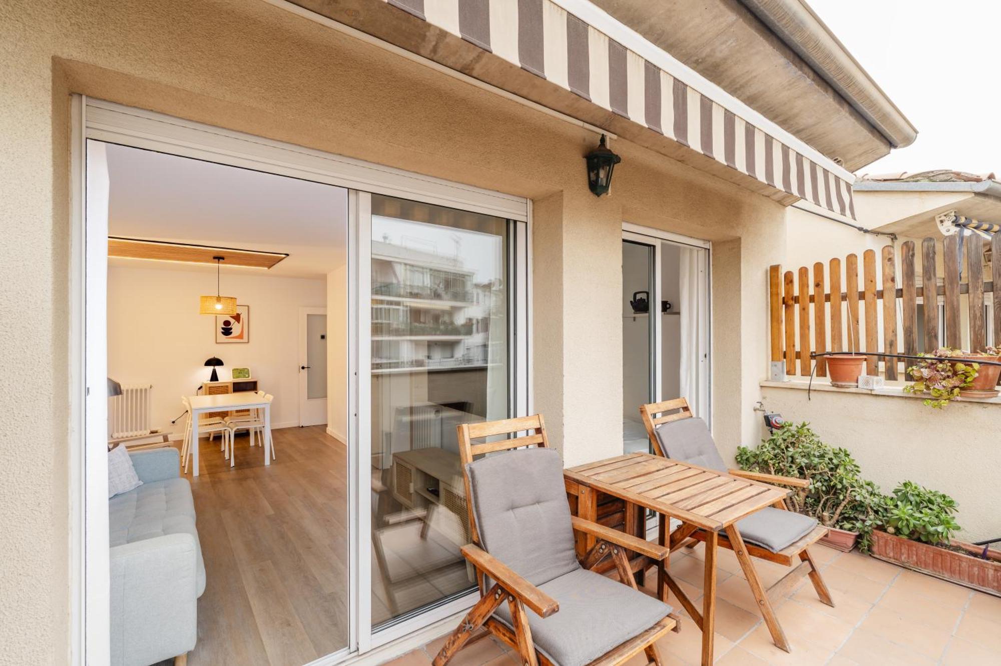Apartamento Con Dos Grandes Terrazas En ジローナ エクステリア 写真