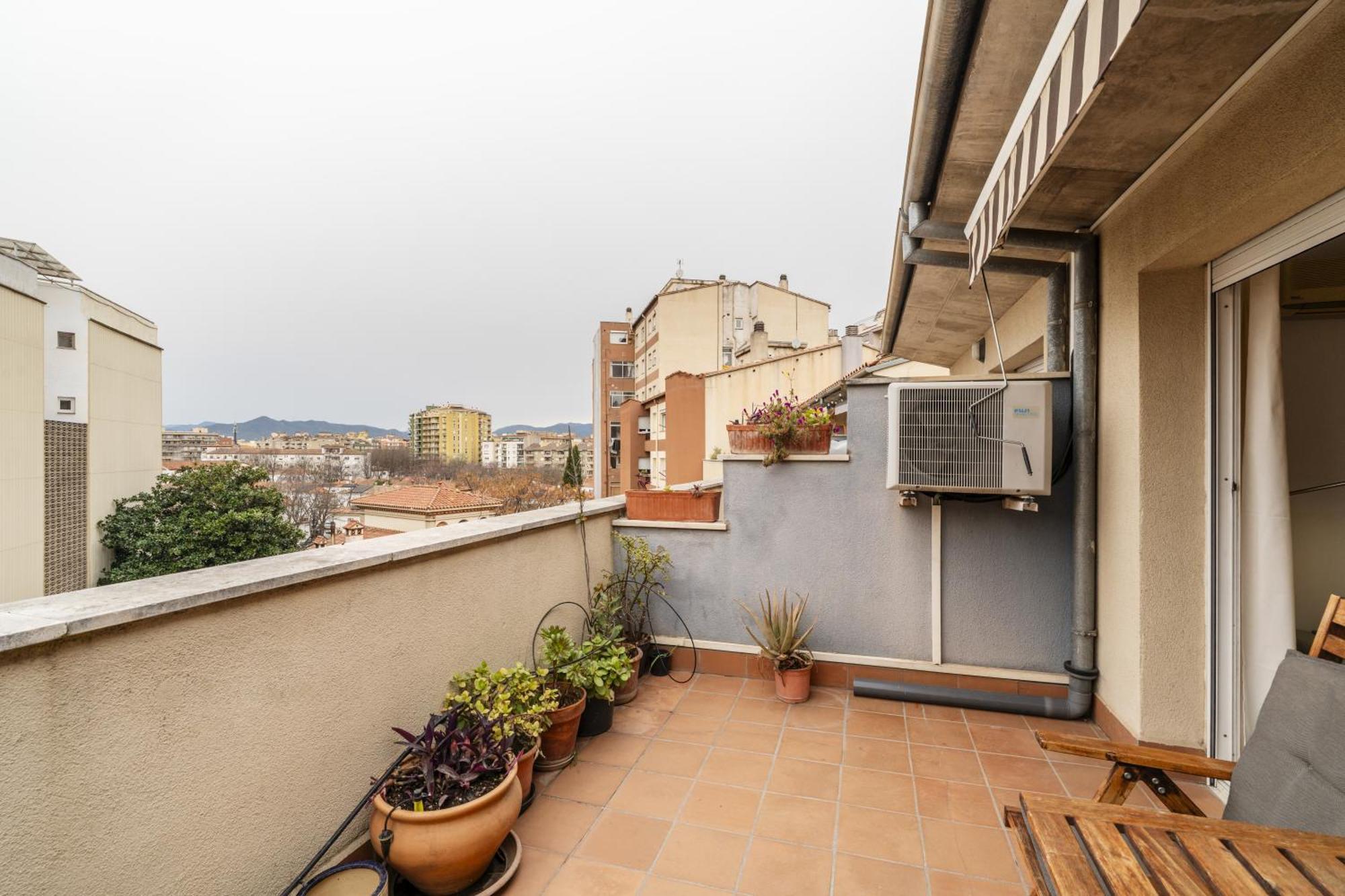 Apartamento Con Dos Grandes Terrazas En ジローナ エクステリア 写真