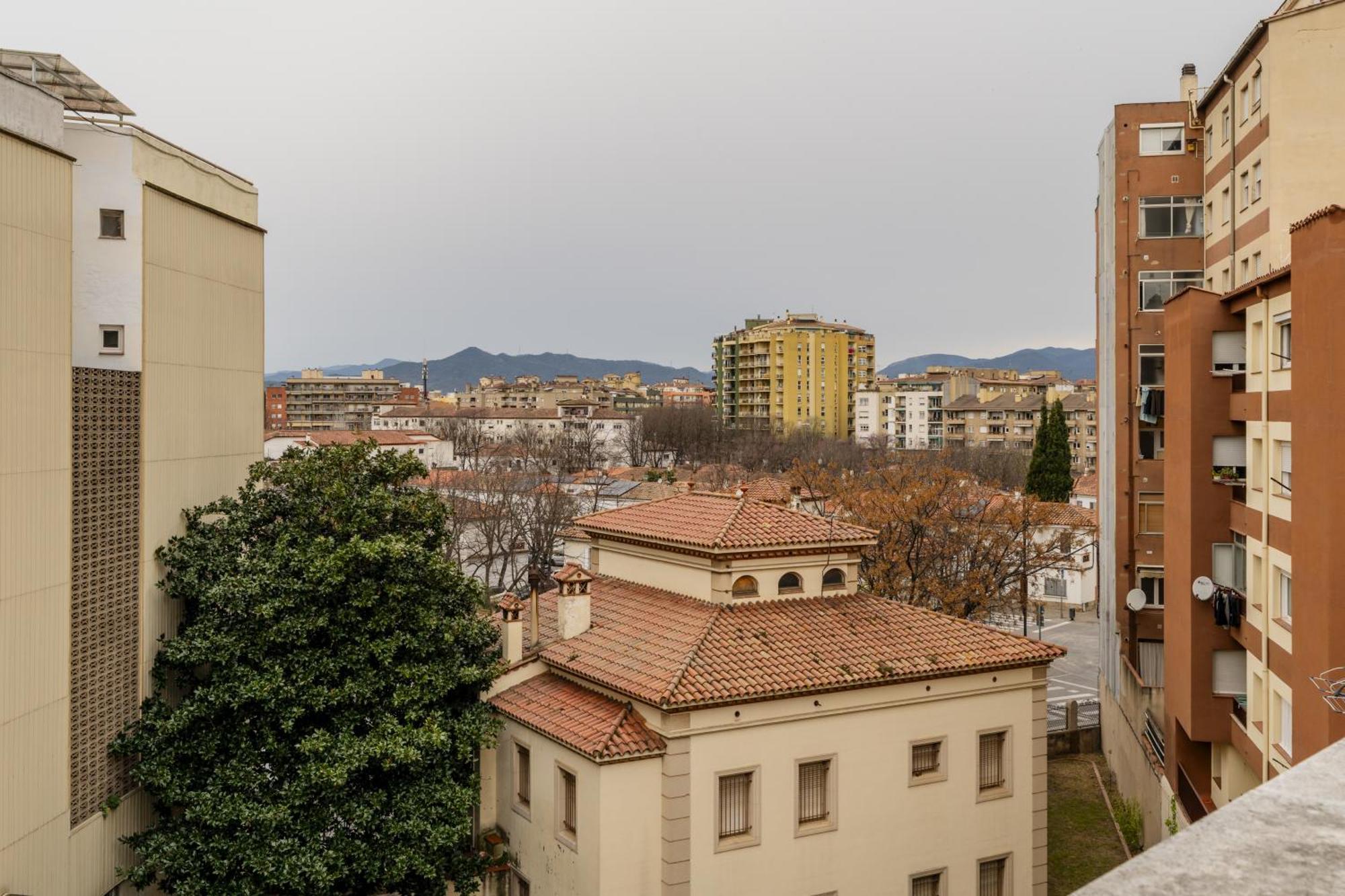 Apartamento Con Dos Grandes Terrazas En ジローナ エクステリア 写真